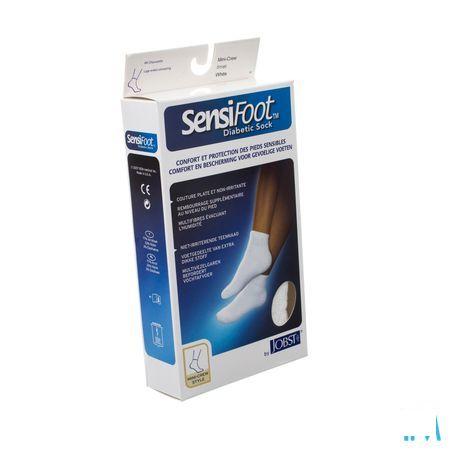 Sensifoot Minisok Diabet. Voet Wit 1p S 79758