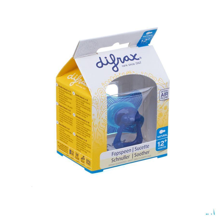 Difrax Fopspeen Natural 12 + M  -  Difrax