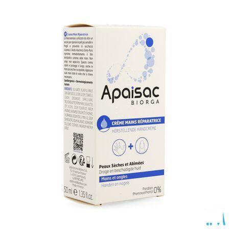 Apaisac Biorga Creme Mains Reparatrice Tube 50 ml