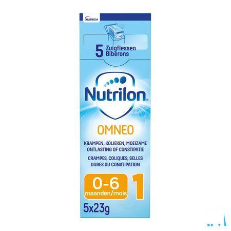 Nutrilon Omneo 1 Melk Zuig.melk Poeder Trialpack5x23g  -  Nutricia