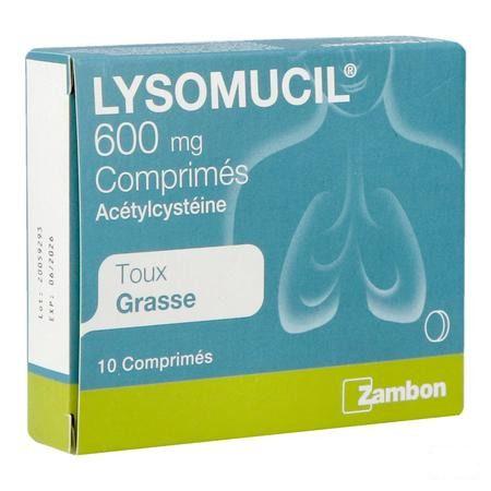 Lysomucil 600 Comprimes 10 X 600 mg