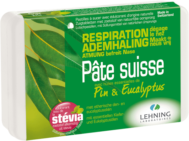 Pate Suisse Ademhaling Pijnboom Eucalyptus 50g