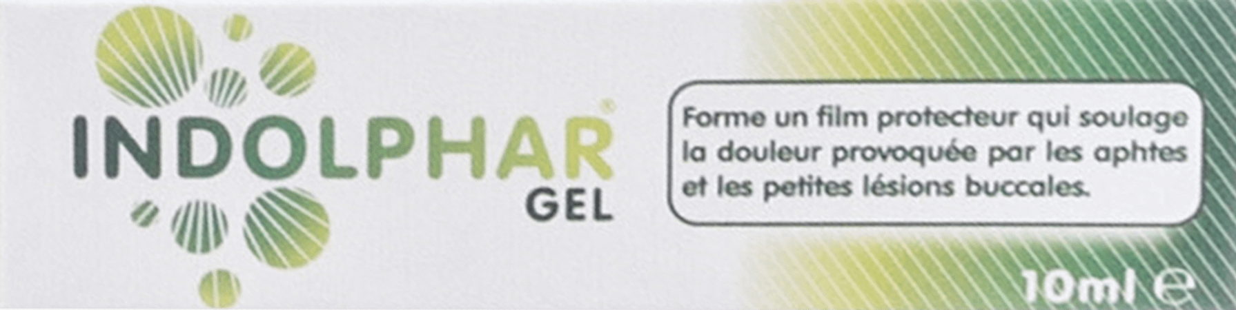 Indolphar Gel Tube 10 ml  -  I.D. Phar