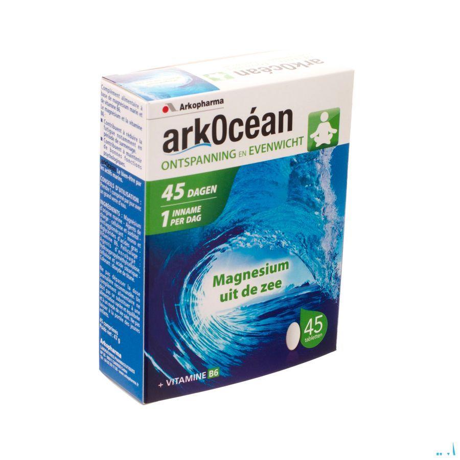 Arkocean Magnesium Uit De Zee+Vit B6 Tabl 45  -  Arkopharma 