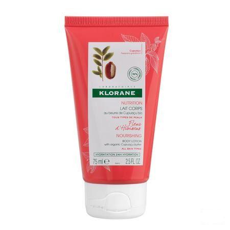 Klorane Lichaam Douchegel Hibiscusbloem 75 ml