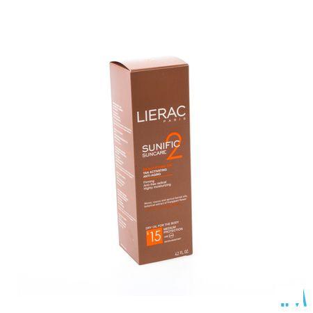 Lierac Sunific Olie Ip15 Flacon 125 ml