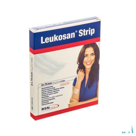 Leukosan Strip Ster 6X 75mm Wit 2X 3 7262808