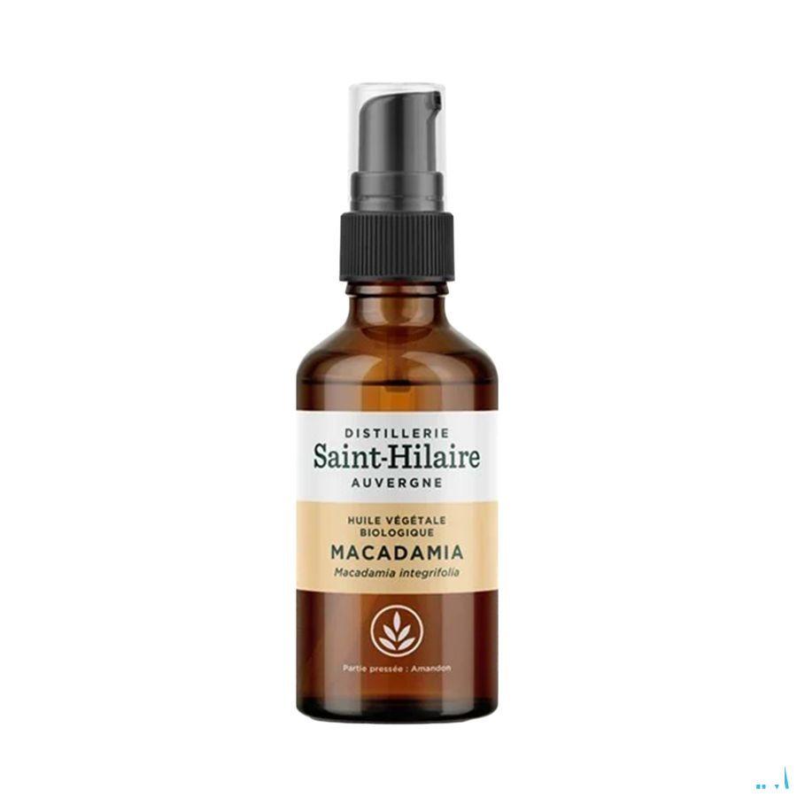 Macadamia Plantaardige Olie Pompfl 50 ml  -  Bioholistic Diffusion