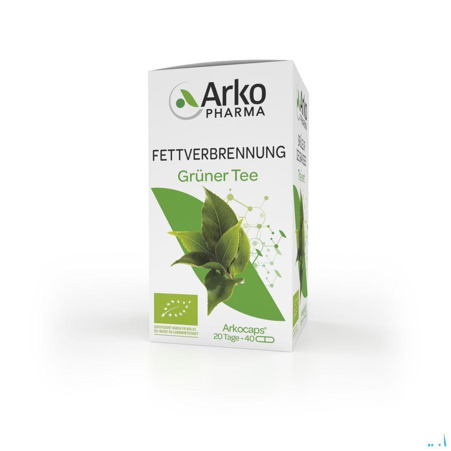 Arkocaps Groene Thee Bio Capsule 40  -  Arkopharma