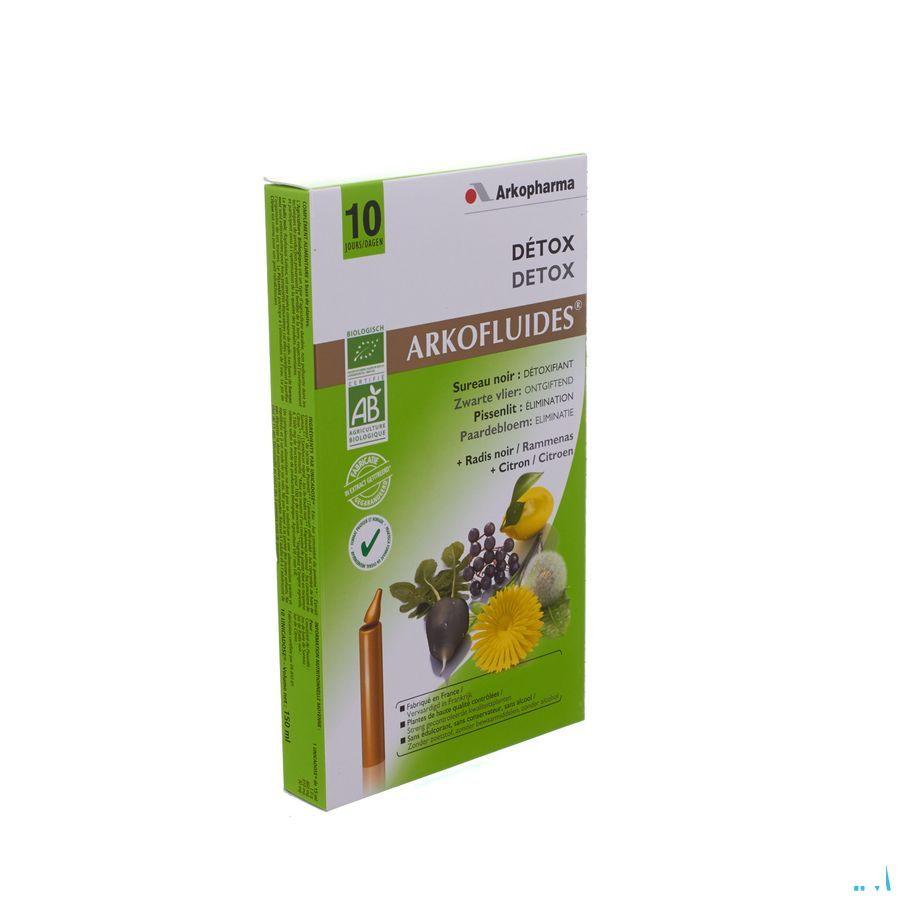 Arkofluide Detox Bio Unicadoses 10  -  Arkopharma