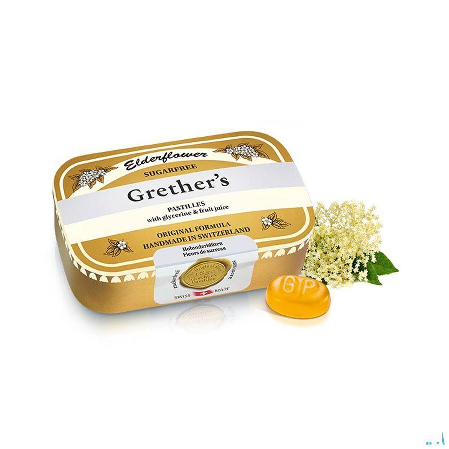 Grether's Elderflower Vlierbes-vruchtensap Zs 110 gr  -  Melisana