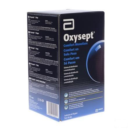 Oxysept 1 Step 3m 3x300 ml + 90 Tabletten + Lenscase