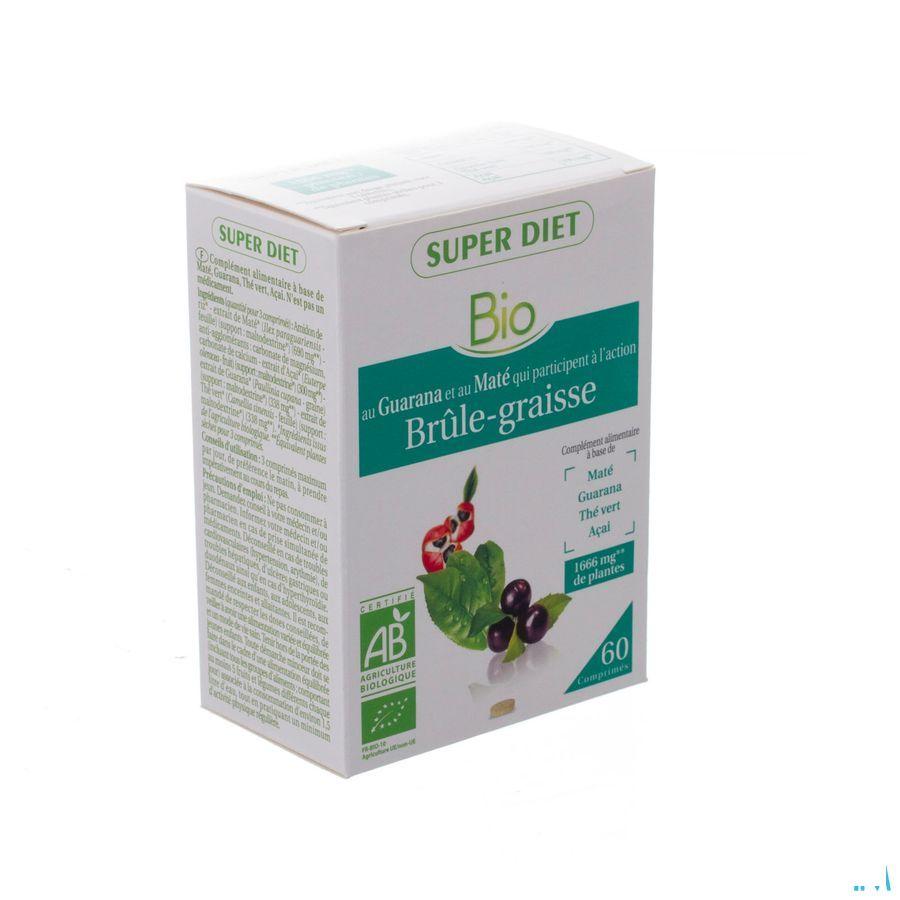 Super Diet Complexe Vetverbrander Bio Tabletten 60  -  Superdiet Laboratoires