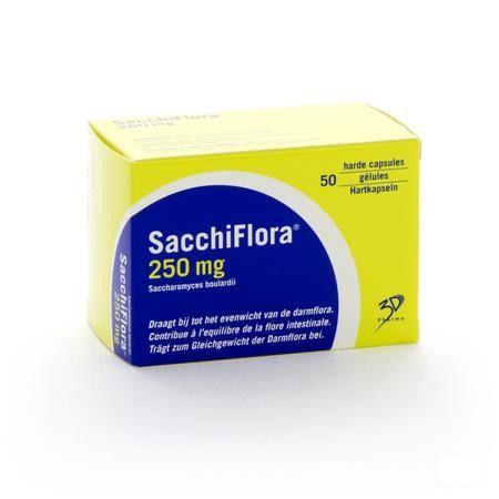 Sacchiflora 250 mg Capsule Dur 50 Blister