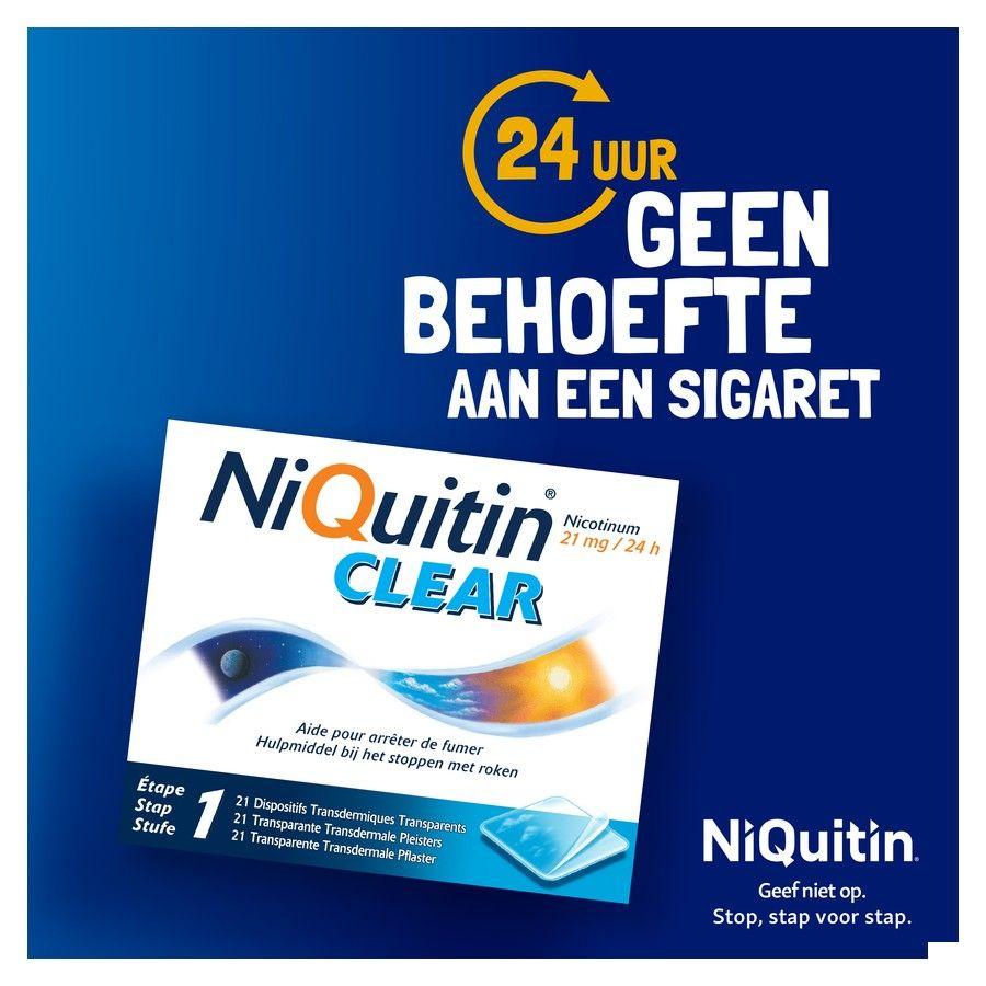 Niquitin Clear Patches 21 X 21 mg