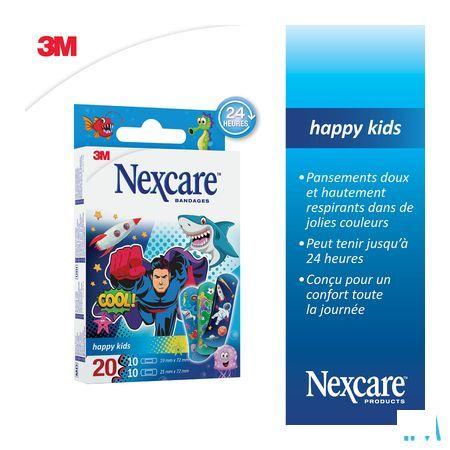 Nexcare Happy Kids Boys 20  -  3M