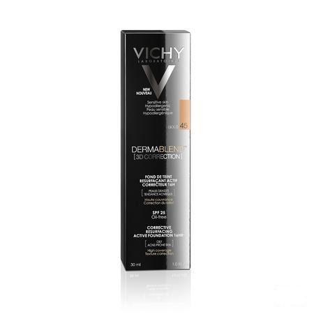 Vichy Fdt Dermablend Correction 3d 45 30 ml  -  Vichy