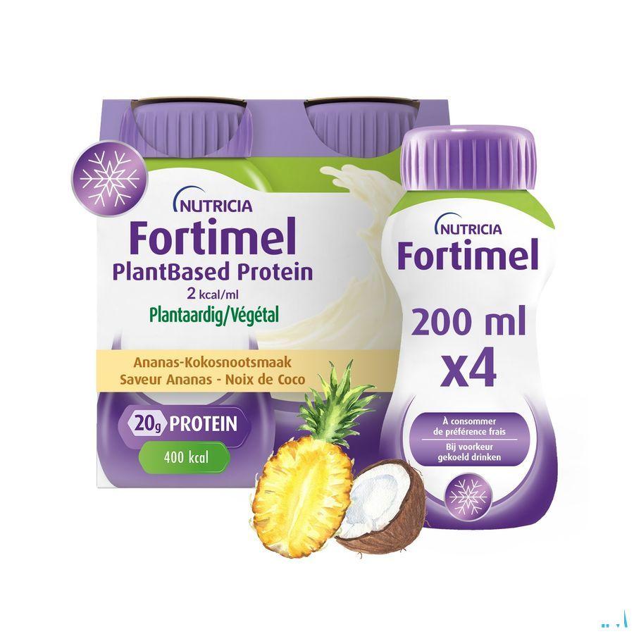 Fortimel Plantbased Pr. 2Kcal Anan.-Kokosn.4X200 ml  -  Nutricia