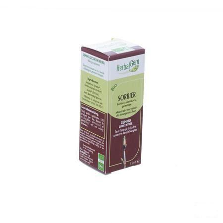 Herbalgem Lijsterbes Maceraat 15 ml  -  Herbalgem