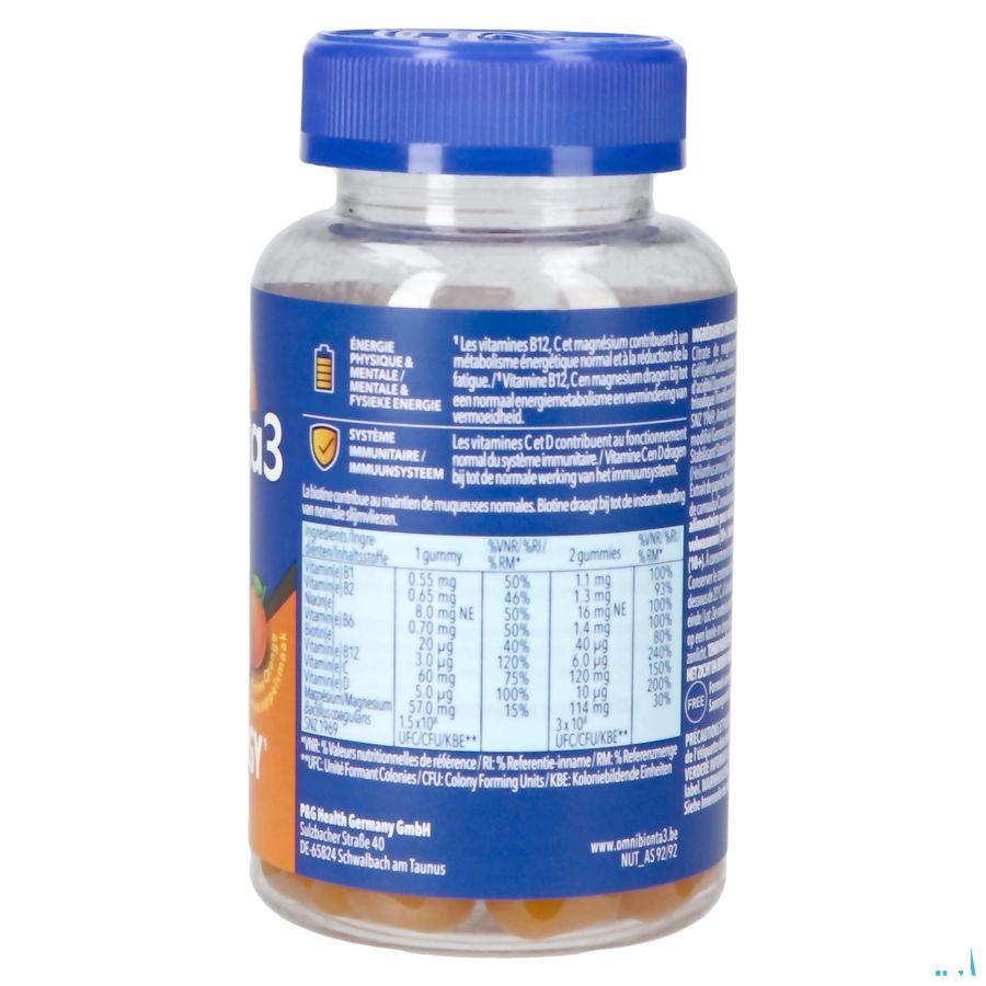Omnibionta 3 Energy Gummies 60
