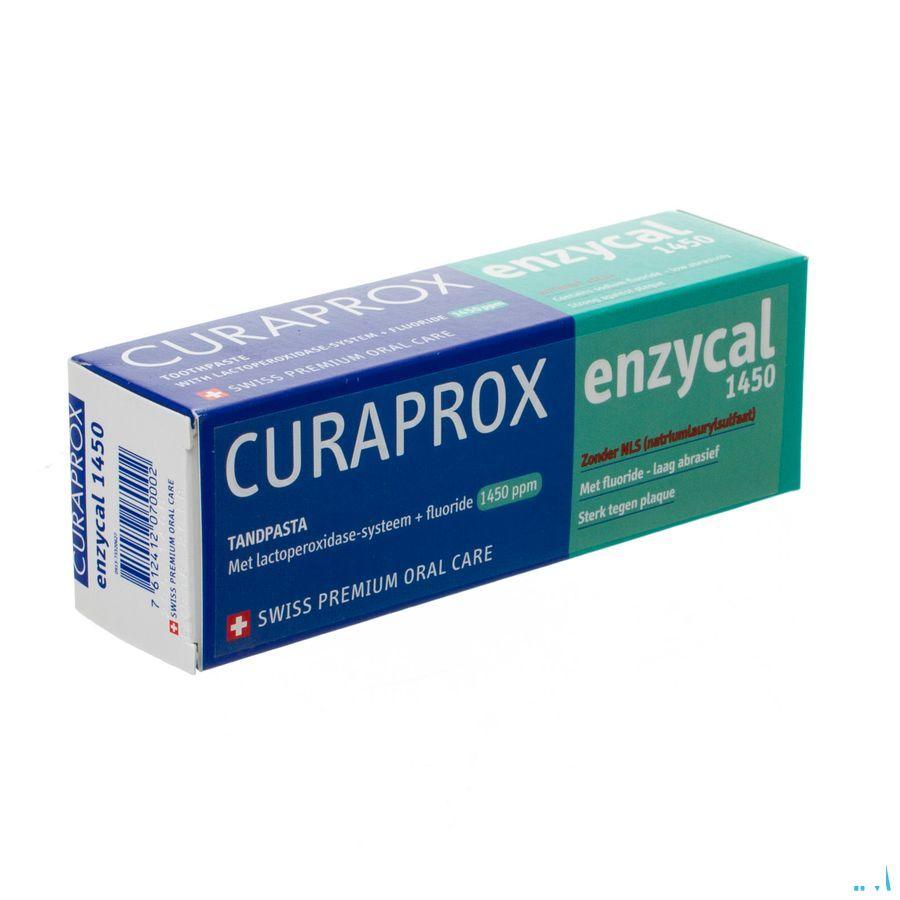 Curaprox Enzycal 1450 Tandpasta Tube 75 ml