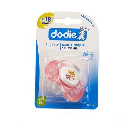 Dodie Fopspeen Meisje + 18m Sil. Ring