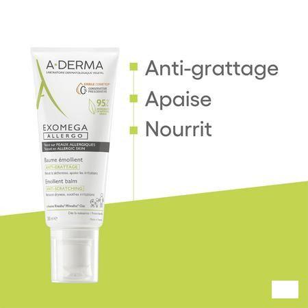 Aderma Exomega Allergo Balsem Emolierend Tube200 ml  -  Aderma