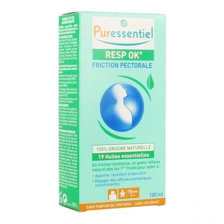 Puressentiel Respiratoire Friction Pectorale 100 ml  -  Puressentiel