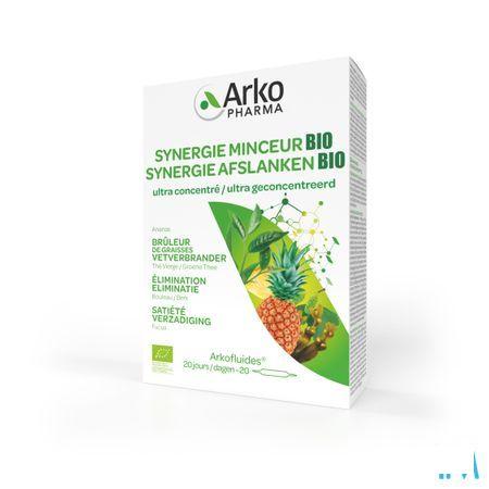 Arkofluide Synergie Minceur Bio Ampoule 20  -  Arkopharma