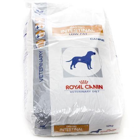 Vdiet Gastro Intestinal Low Fat Canine 12kg  -  Royal Canin