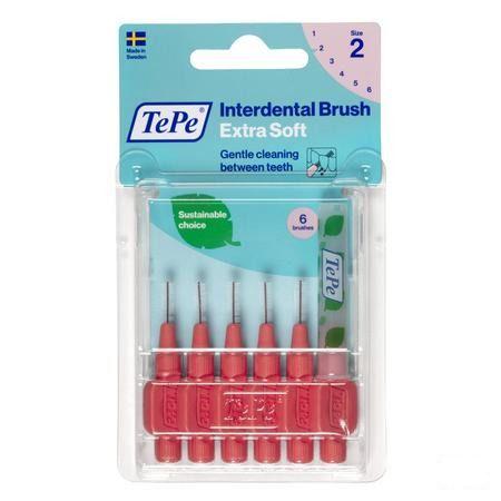 Tepe Interdental Brush 0,50mm Red X-soft 6