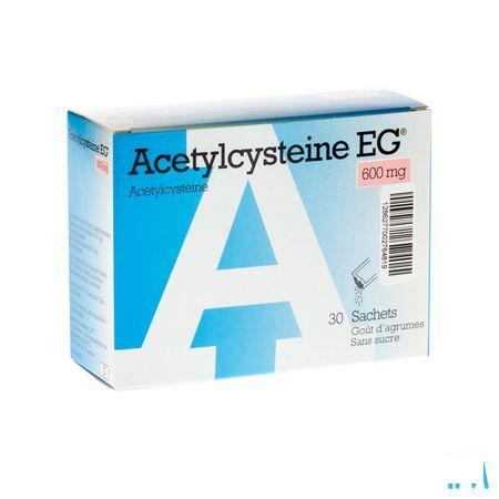 Acetylcysteine EG Zakjes 30x600 mg  -  EG