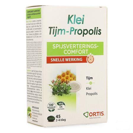 Ortis Klei-tijm-propolis Tabletten 3x15  -  Ortis