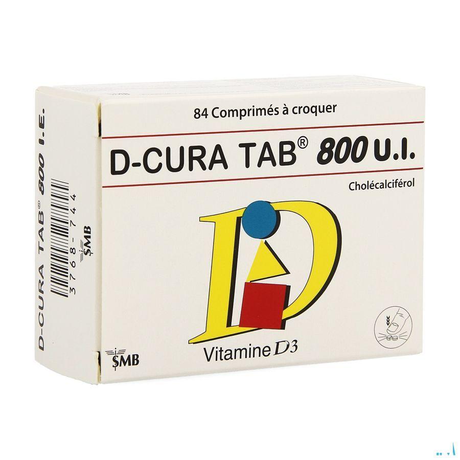 D-cura Tab 800 Comprimes A Croquer 84