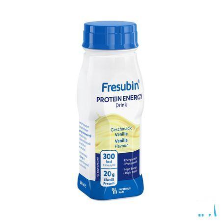 Fresubin Protein Energy Drink Vanille Flacon 4x200 ml  -  Fresenius