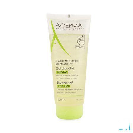 Aderma Douchegel Overvet 200 ml  -  Aderma