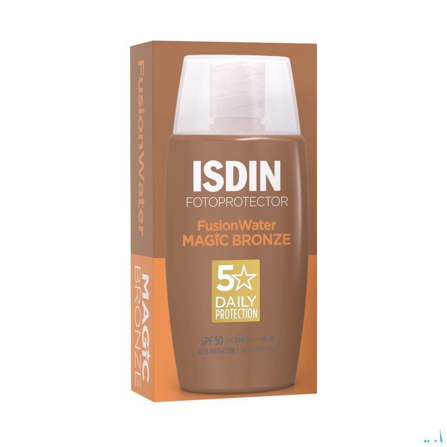 Isdin Fotoprotector Fusion Water Bronze Ip50+ 50 ml