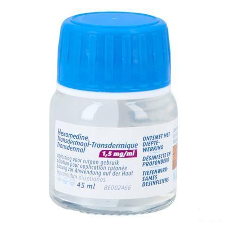 Hexomedine Oplossing 45 ml Transcut  -  Melisana