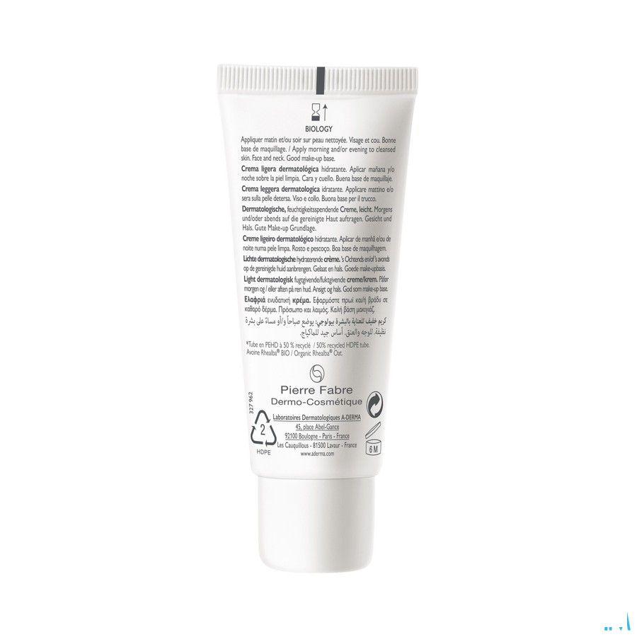 Aderma Biology Creme Legere Dermatologique 40 ml  -  Aderma