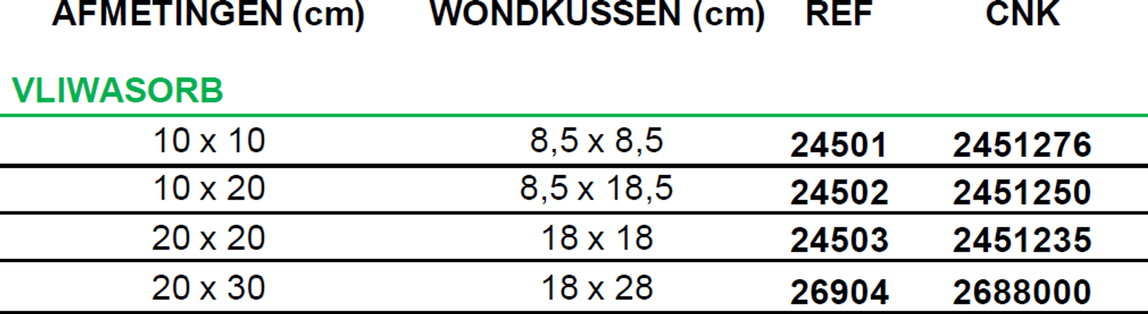 Vliwasorb Verband Absorb Ster 20X30 10 26904  -  Lohmann & Rauscher