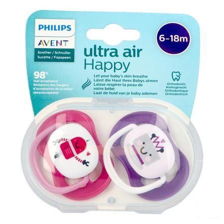 Philips Avent Sucette 6M+ Mix  -  Bomedys