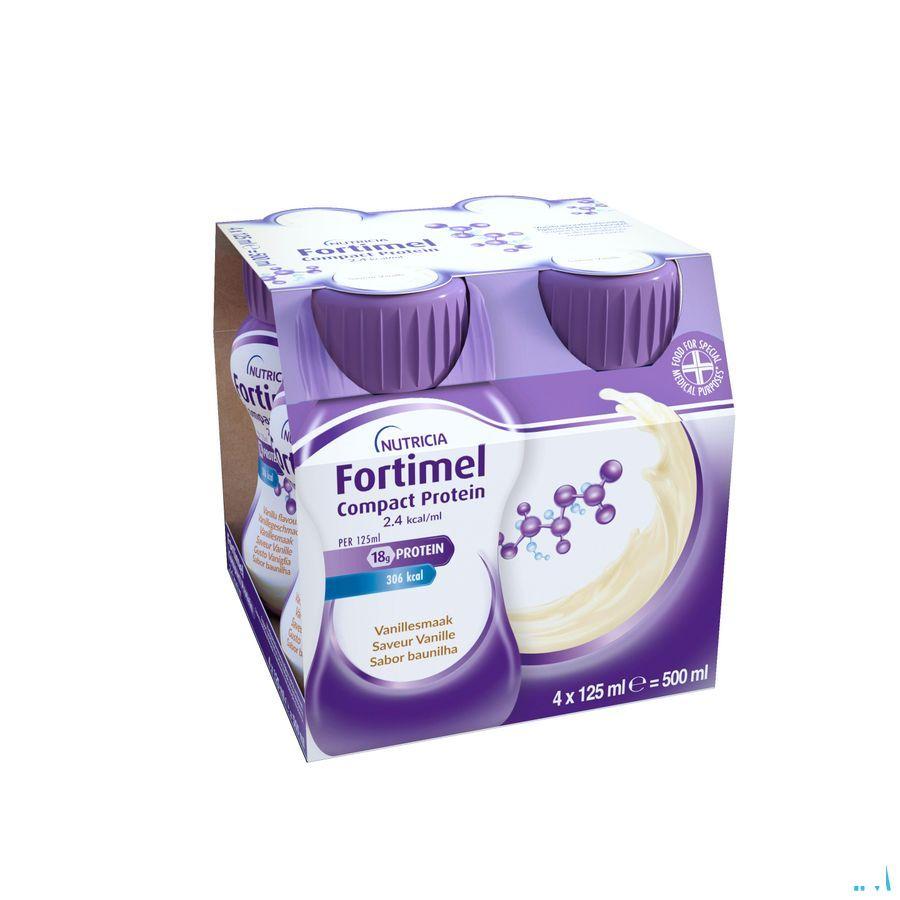 Fortimel Compact Protein 2.4Kcal Vanilla 4 x 125 ml