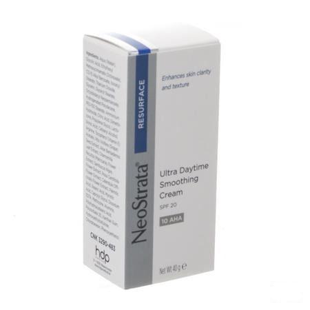 Neostrata Ultra Daytime Smoothing Cream Ip20 40 gr  -  Hdp Medical Int.