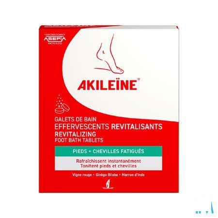 Akileine galets Bain Efferv.Revitalisants 6X20g