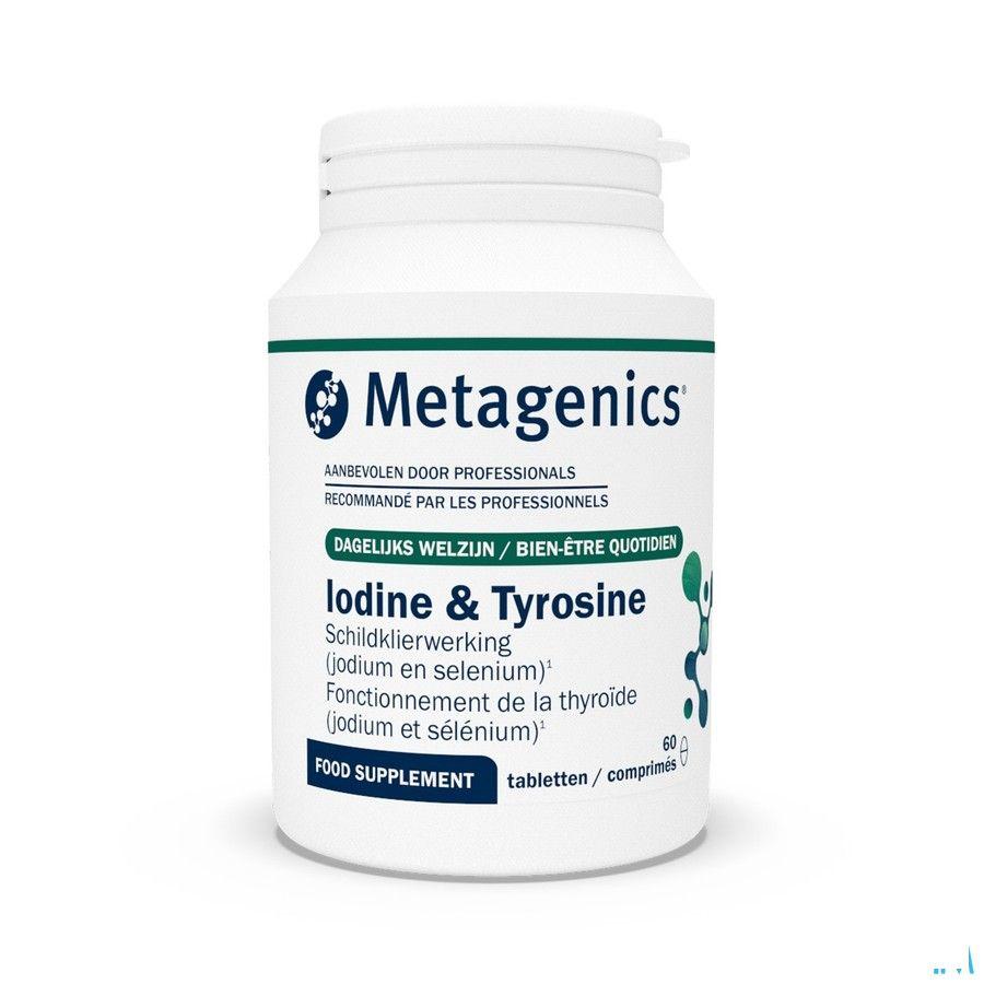 Iodine & Tyrosine Tabl 60 Metagenics