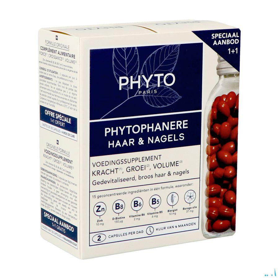 Phytophanere Haar & Nagels Caps 2X120