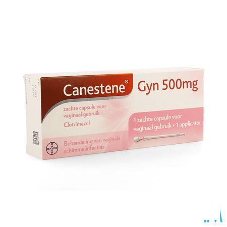 Canestene Gyn 500 mg Zachte Capsule Vaginale gebr.1 + applic