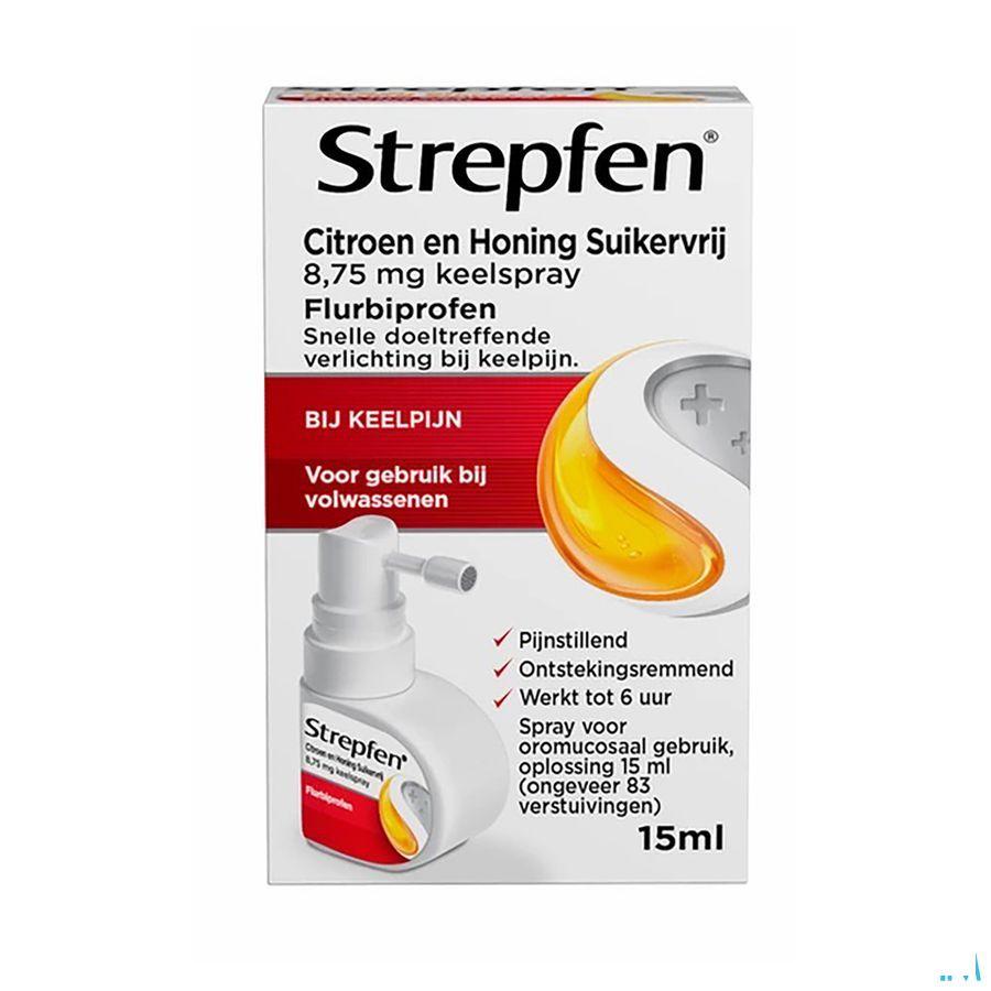 Strepfen 8,75 mg Honing-Citr. Spray Oromuc.Opl 15 ml