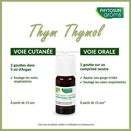 Phytosun Tijm Thymol Fr-bio-01 10 ml