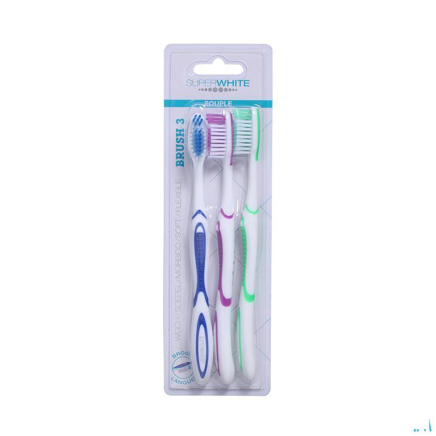 Superwhite Tandenborstel Soepel 3